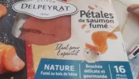 Pétales de saumon fumé