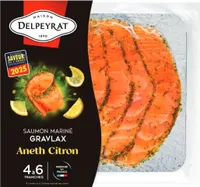 Saumon Mariné Gravlax Aneth Citron