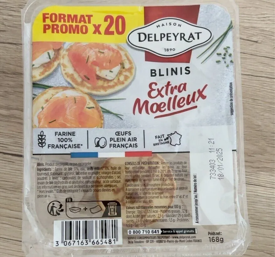 BLINIS Extra Moelleux