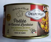 Poêlée de canard landaise
