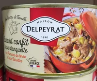 Canard confit façon blanquette