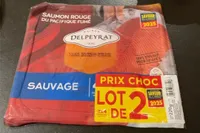 Saumon rouge du Pacifique fumé