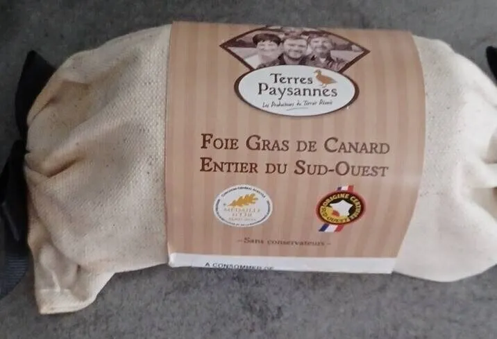 Foie gras de canard entier du sud ouest
