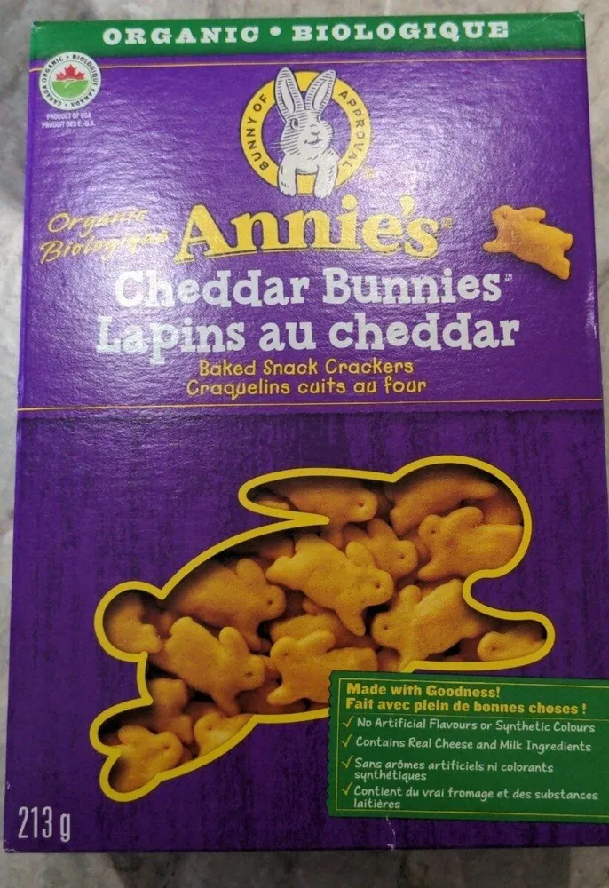 Annie's lapins au cheddar