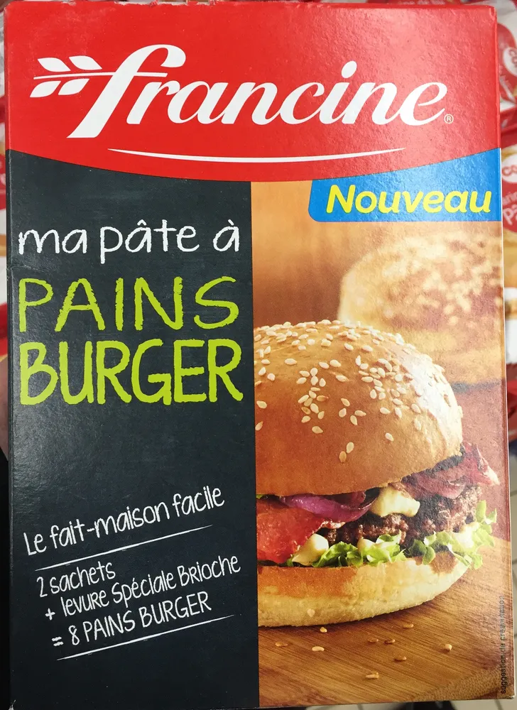 Ma pâte à Pains Burger