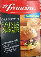 Ma pâte à Pains Burger