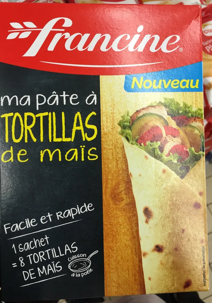 Ma pâte à Tortillas de Maïs