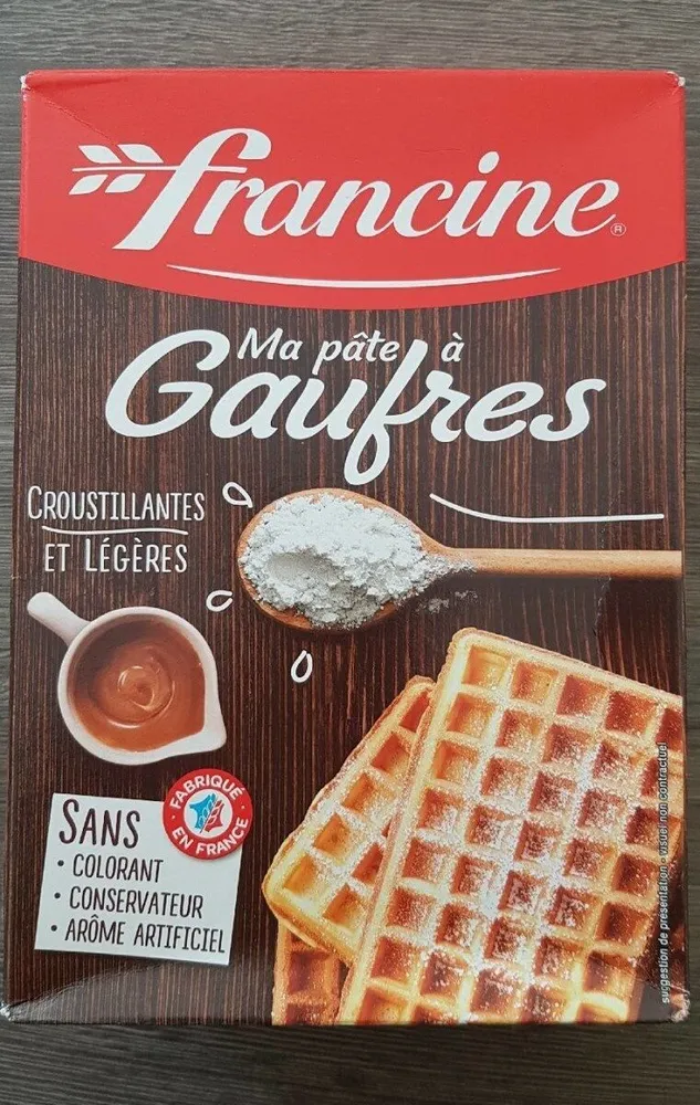 Ma pâte à gaufres