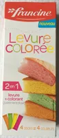 Levure colorée