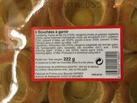 6 Bouchées à garnir