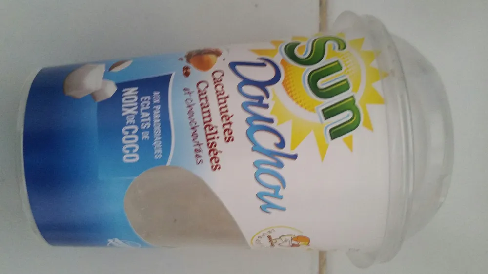 Cacahuètes caramélisées noix de coco Sun Fruits Secs