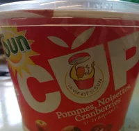 Sun Cup pommes, noisettes, cranberries