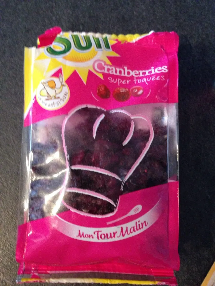 Cranberries séchées
