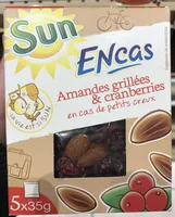 Encas Amandes grillées & cranberries