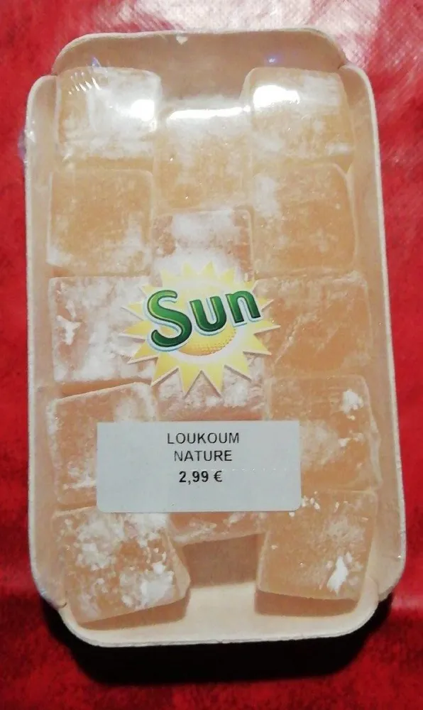 Loukoum nature