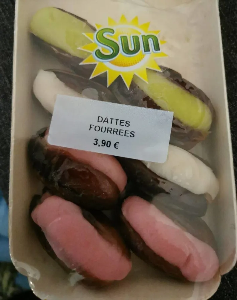 Dattes fourées