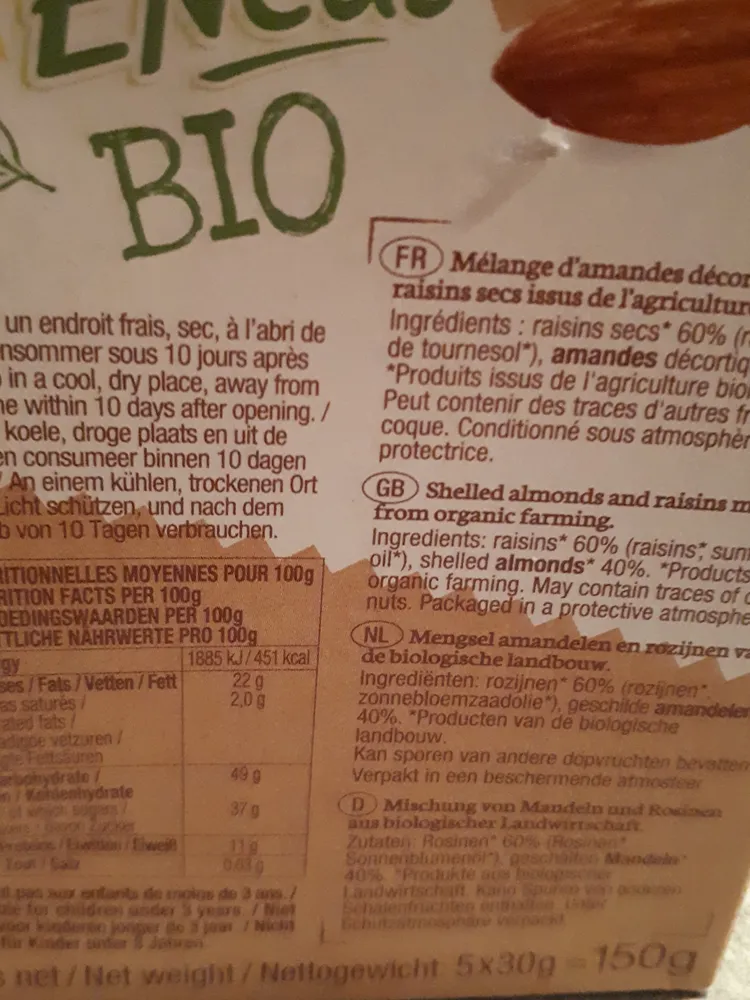 encas bio
