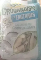 Croqandises les exotiques - Lamelles de coco grillées