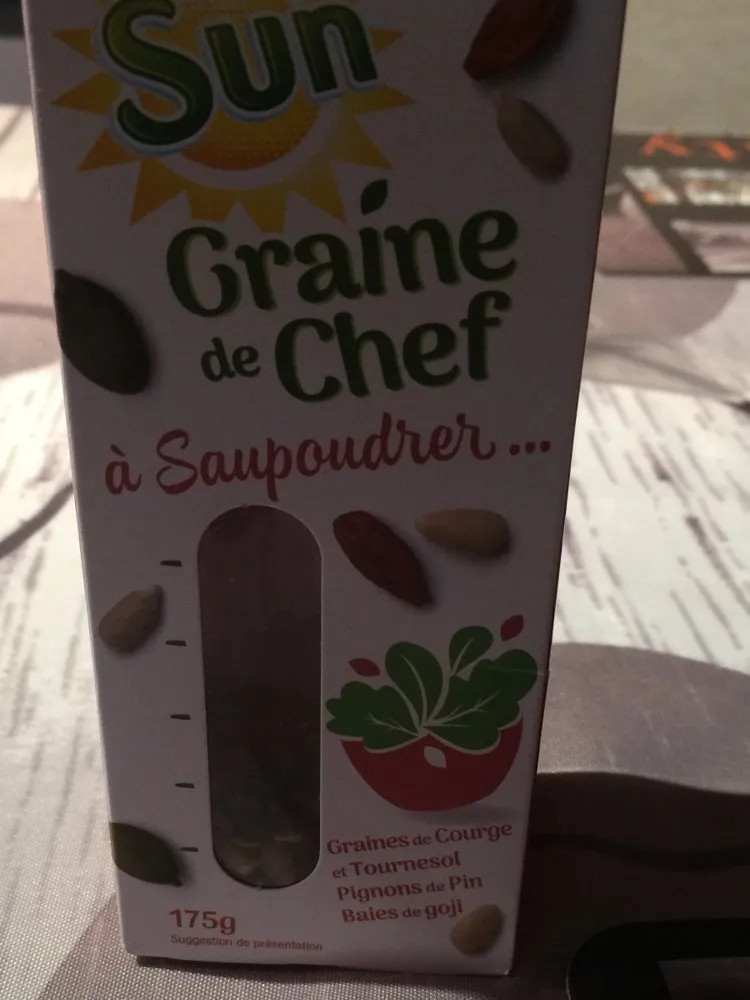 mélange graines de courge et tournesol pignon goji
