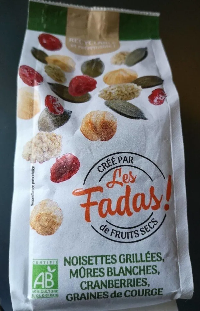 Mélange fruits secs et fruits séchés