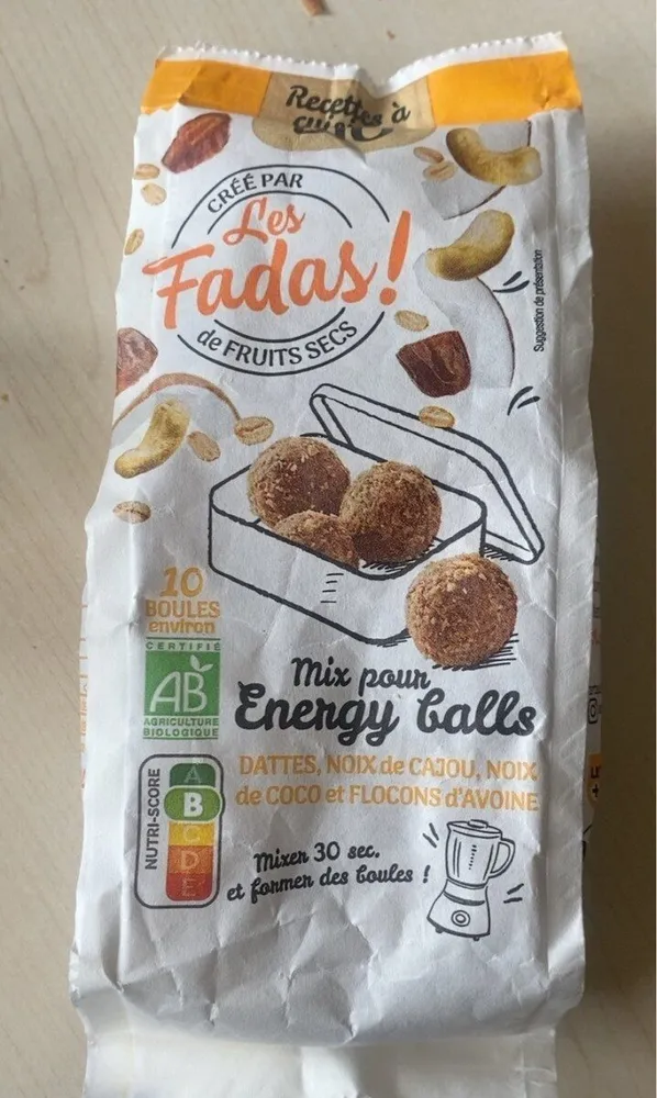 Mix pour Energy balls
