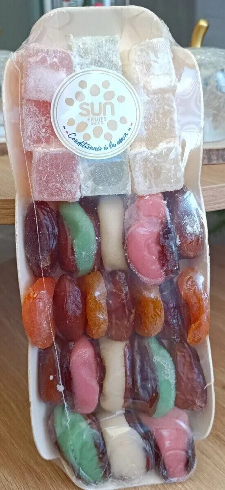 Le multi : assortiment de confiseries et fruits séchés