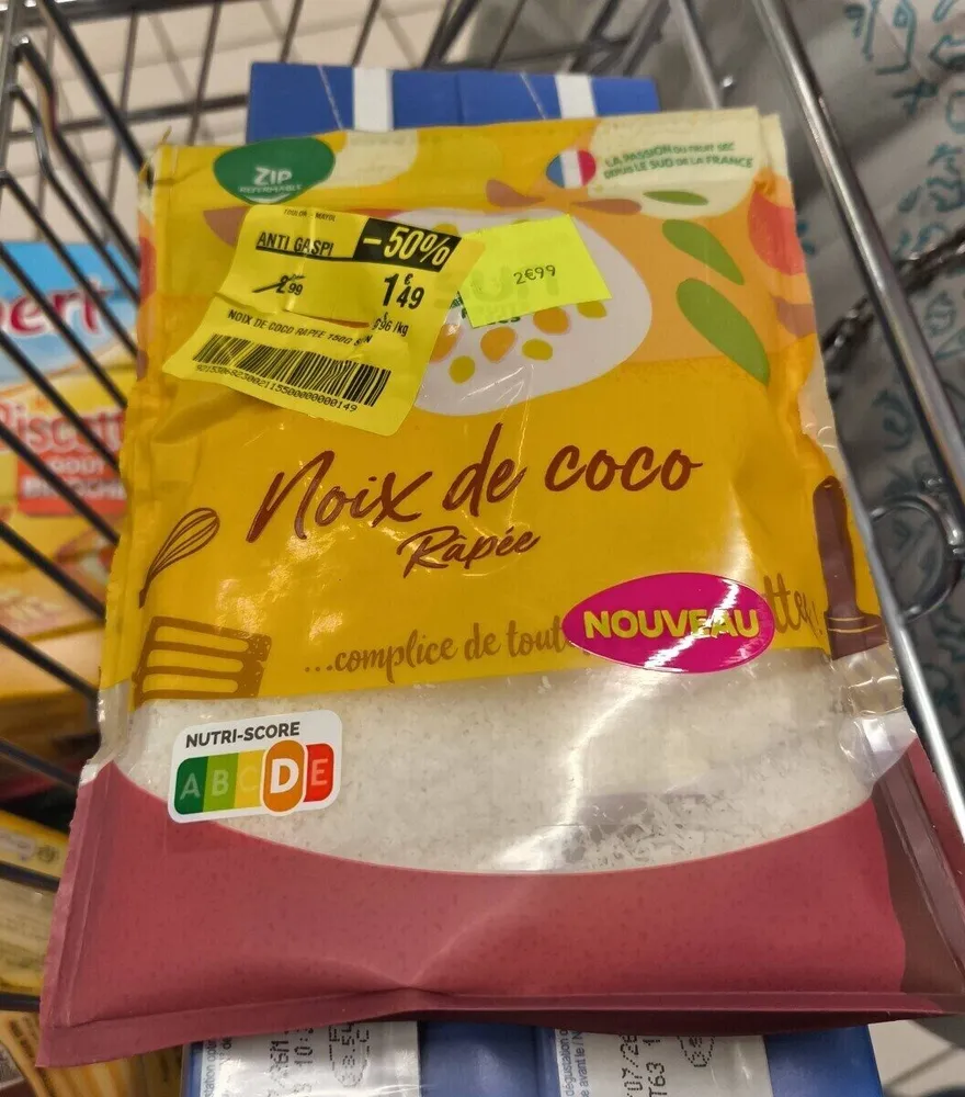 Noix de coco rapée