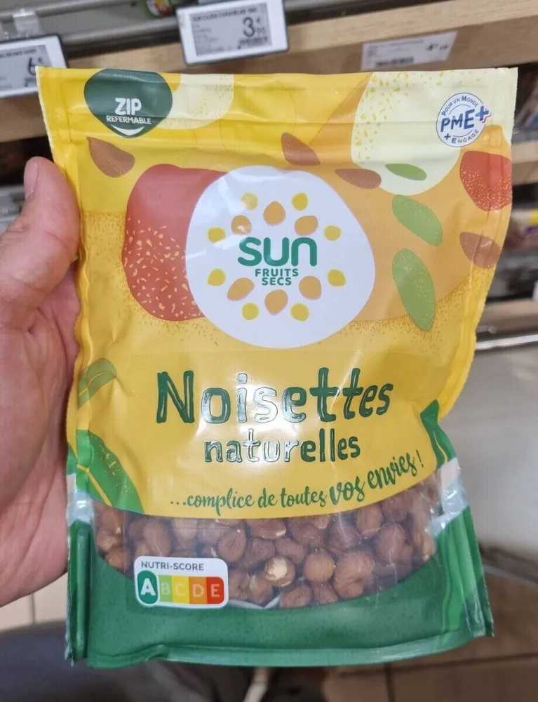 Noisettes naturelles