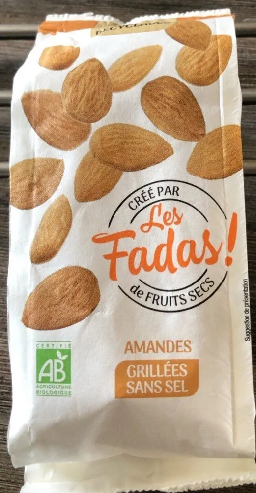 Amandes grillées sans sel