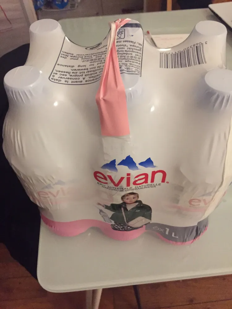 Evian 6x100cl PET