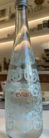 Evian x Balmain 0,75L Glas Limited Edition