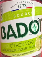 Badoit zest citron vert sans sucres