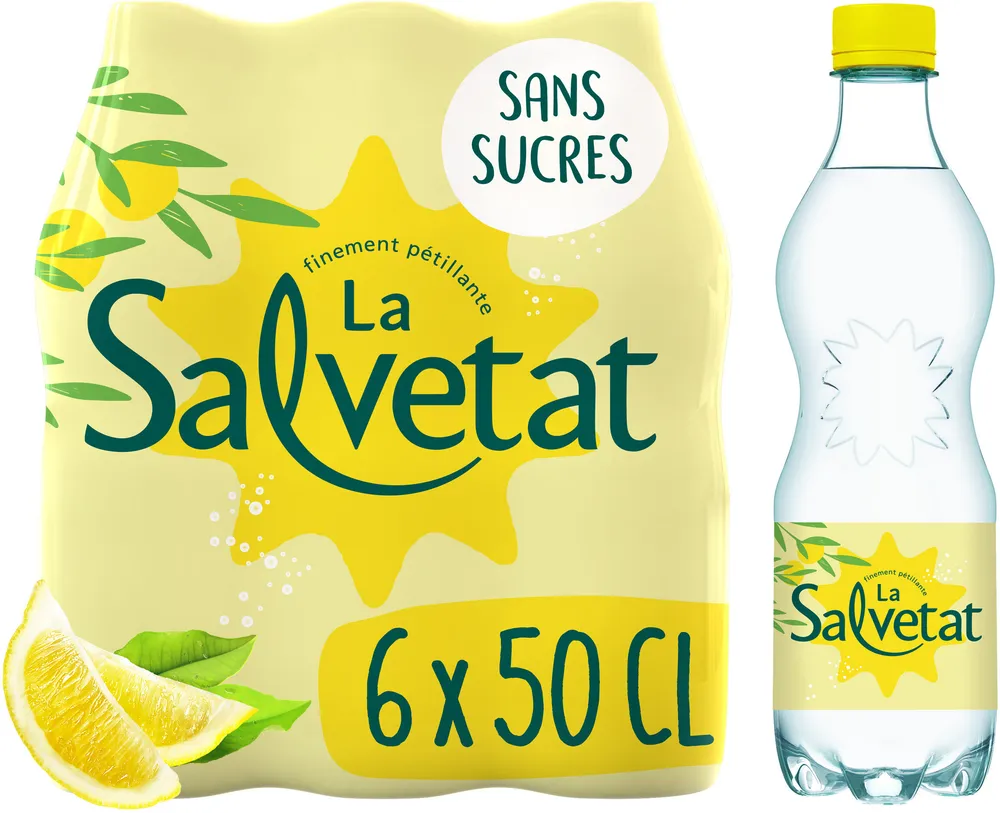 Salvetat citron 6x50cl