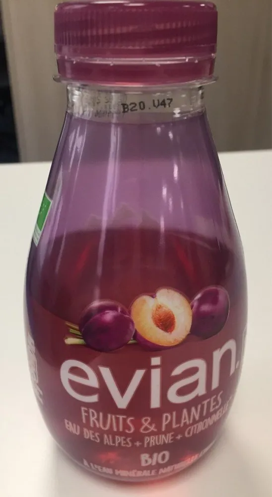 evian fruits et plantes