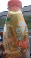 Evian infused kusmi tea thé blanc aromatisé pêche et violette