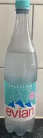 Sparkling carbonated natural mineral water