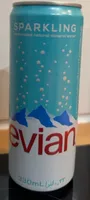 Evian sparkling 330ml @ FOC