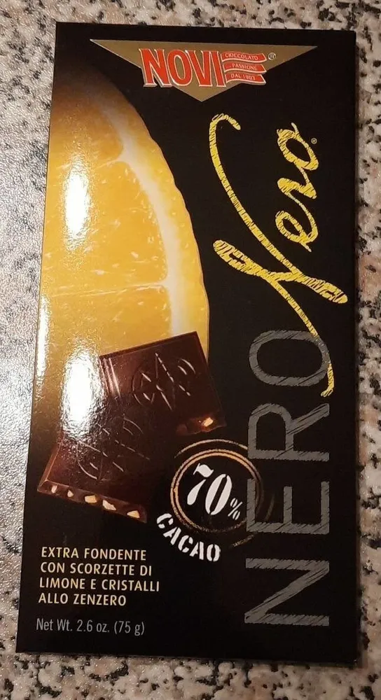 Tavoletta cioccolato allo zenzero