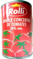 Double concentré de tomates - 28% min