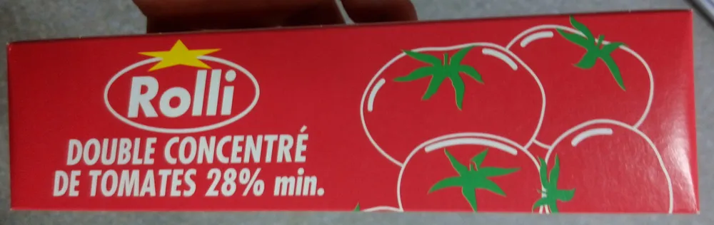 Double concentré de tomates 28 % min.