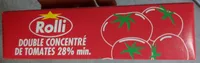 Double concentré de tomates 28 % min.