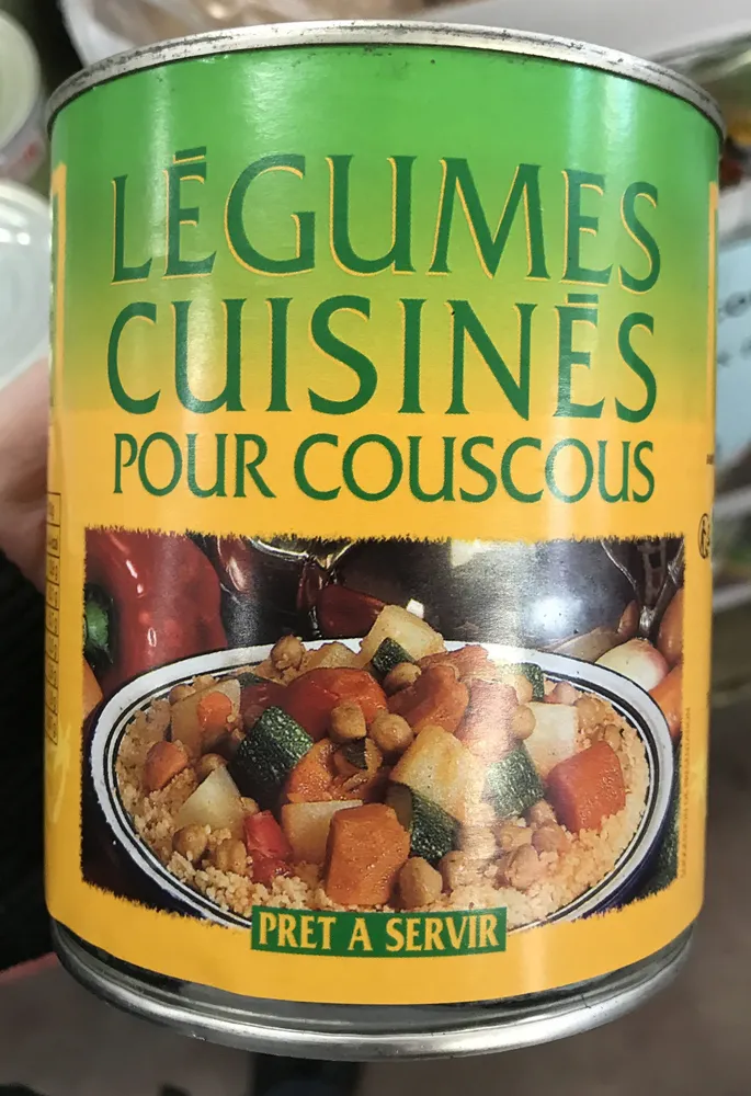 Légumes cuisinés pour Couscous