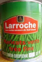 Haricots verts Très fins - 800 g - Larroche