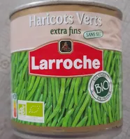 Aricots verts extra fins larroche