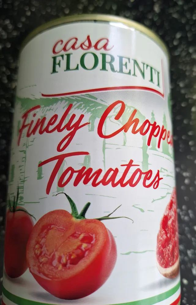 Finely Chopped Tomatoes
