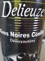 Olives noires confites
