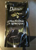 DeOlives noires entières à la grecque Delieuze