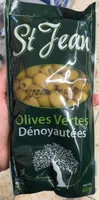 Olives vertes dénoyautées
