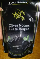 Olives noires à la grecque