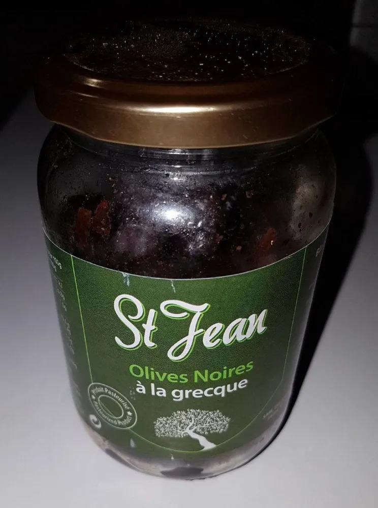 Olives noires à la grecque
